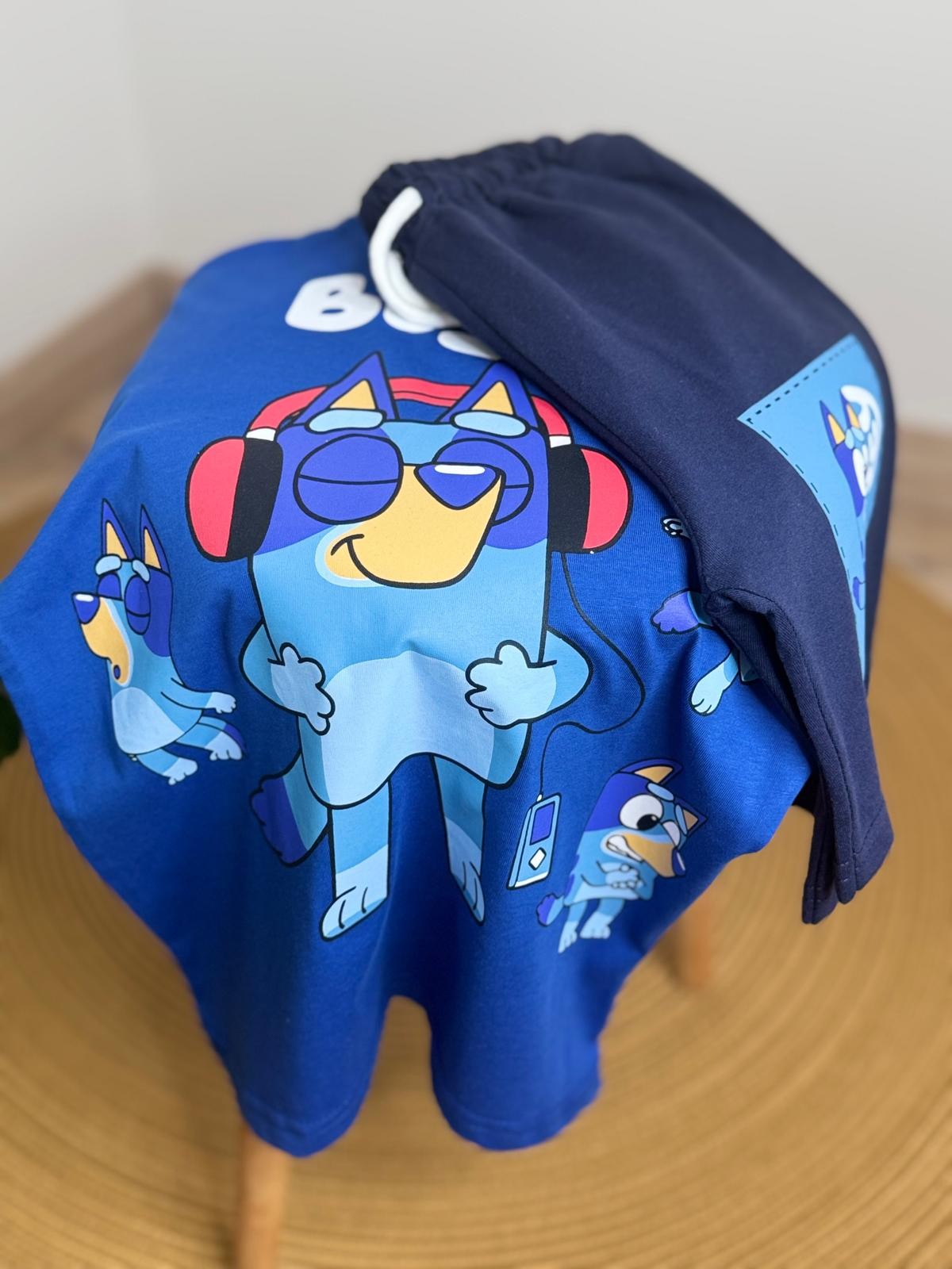Bluey Şortlu Takım
