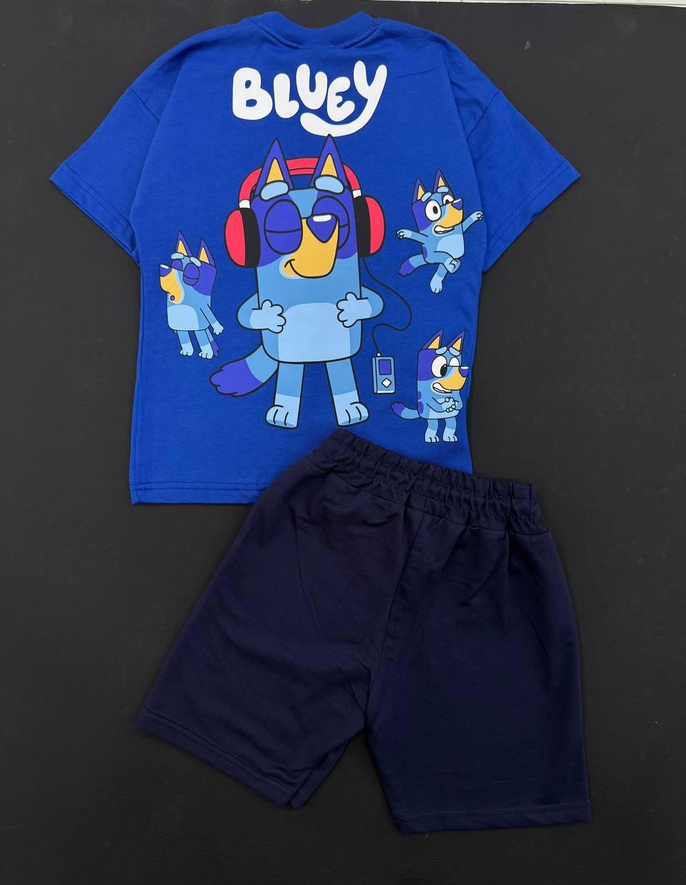 Bluey Şortlu Takım
