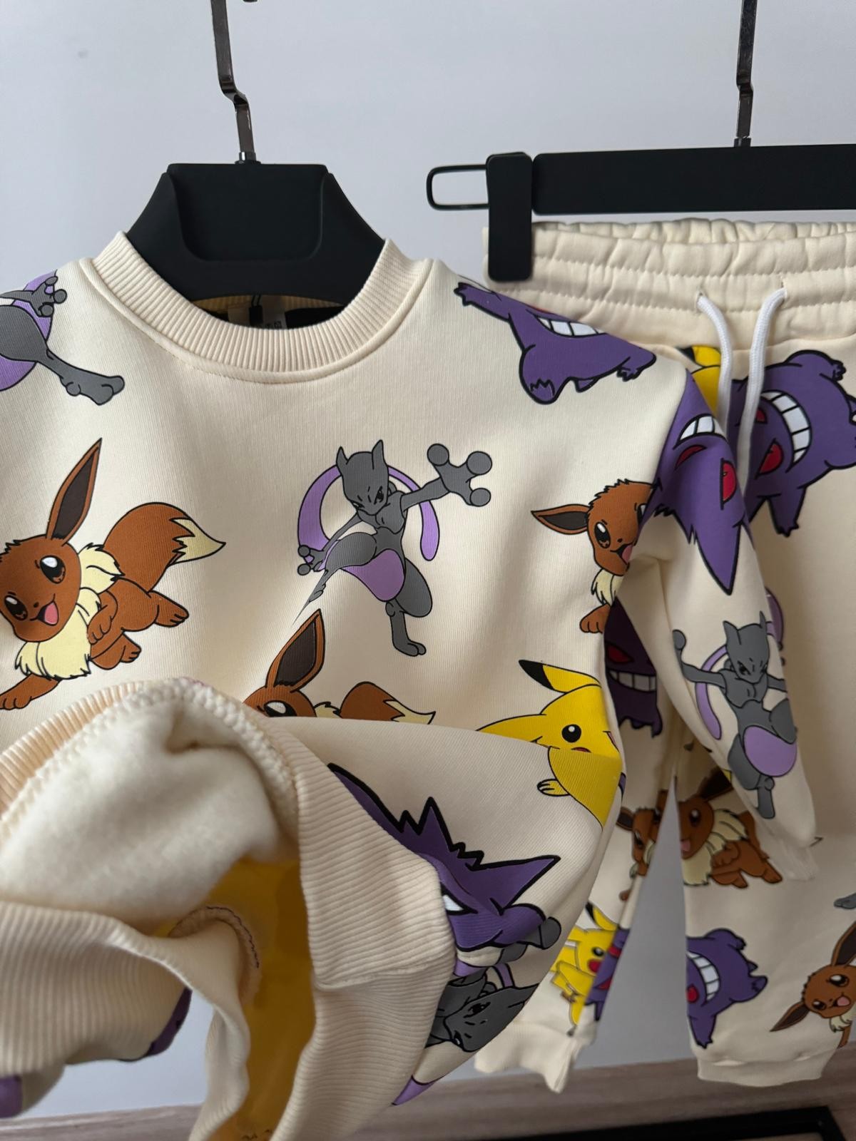 Pokemon Baskılı Unisex Eşofman Takımı 