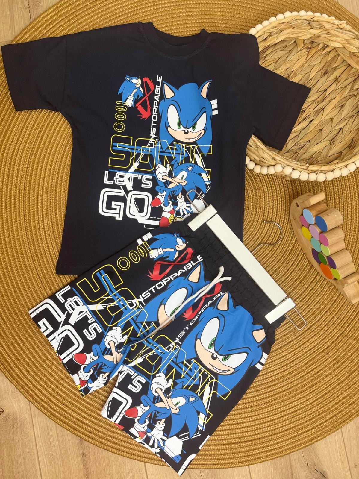 Sonic Şortlu Takım 