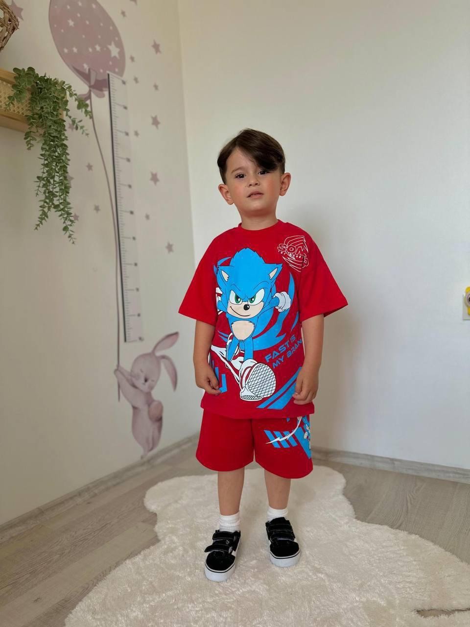 Sonic Şortlu Takım 