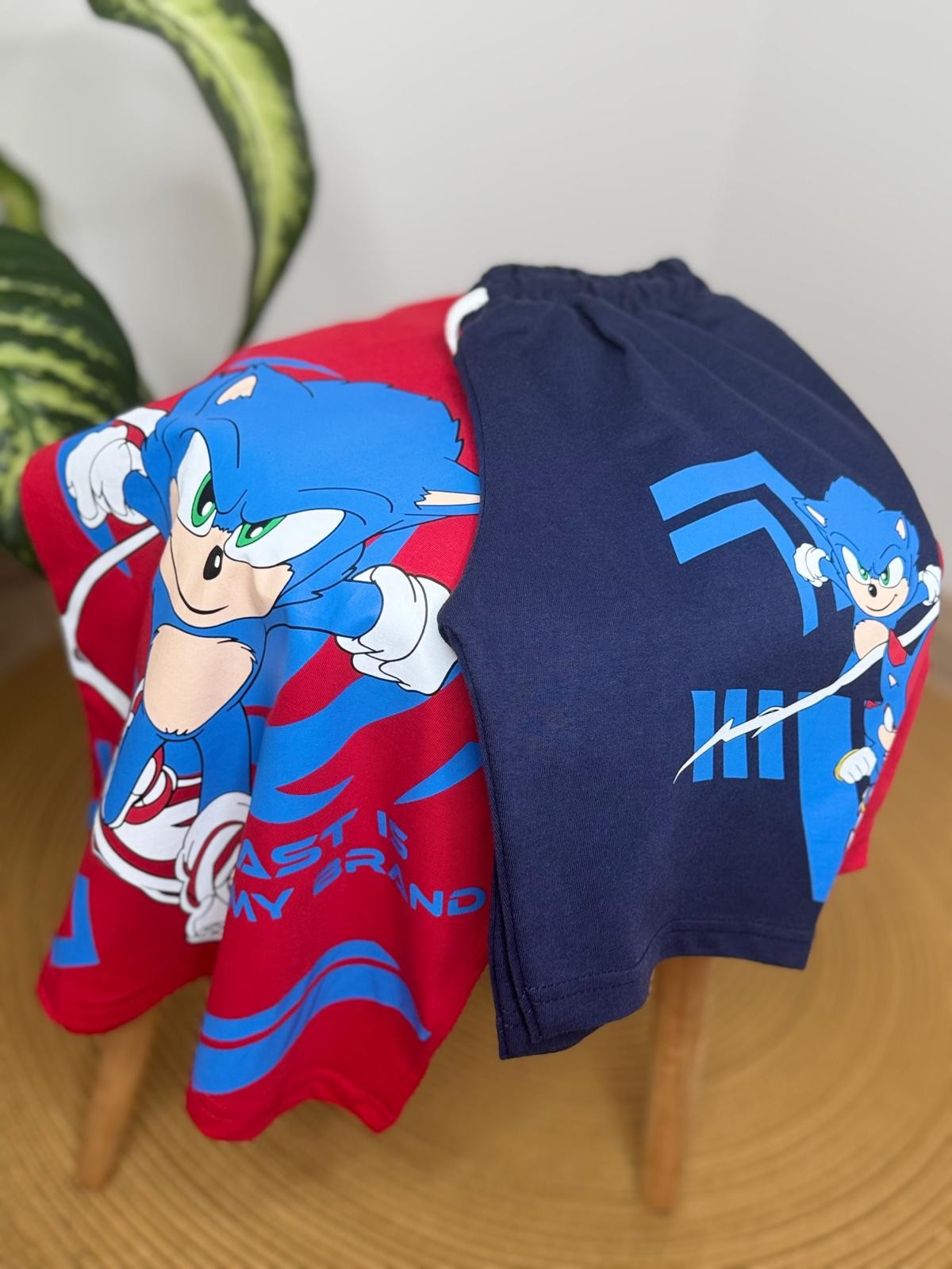 Sonic Şortlu Takım 