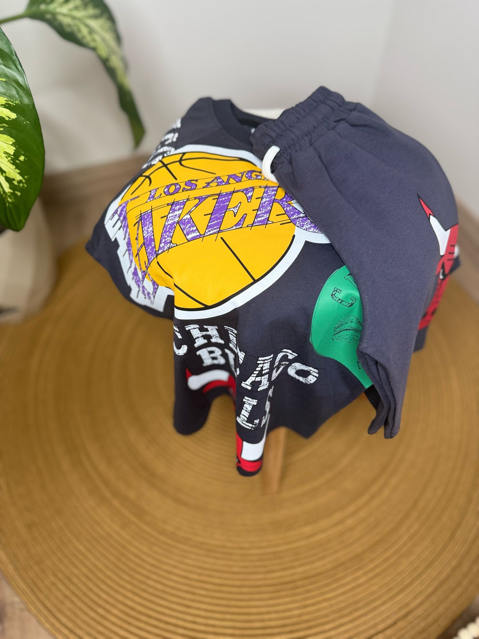 Lakers Şortlu Takım 