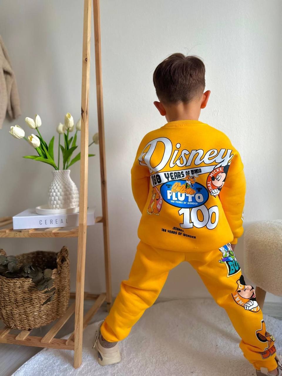 Disney Mickey Mouse Baskılı Eşofman Takımı GE-3026