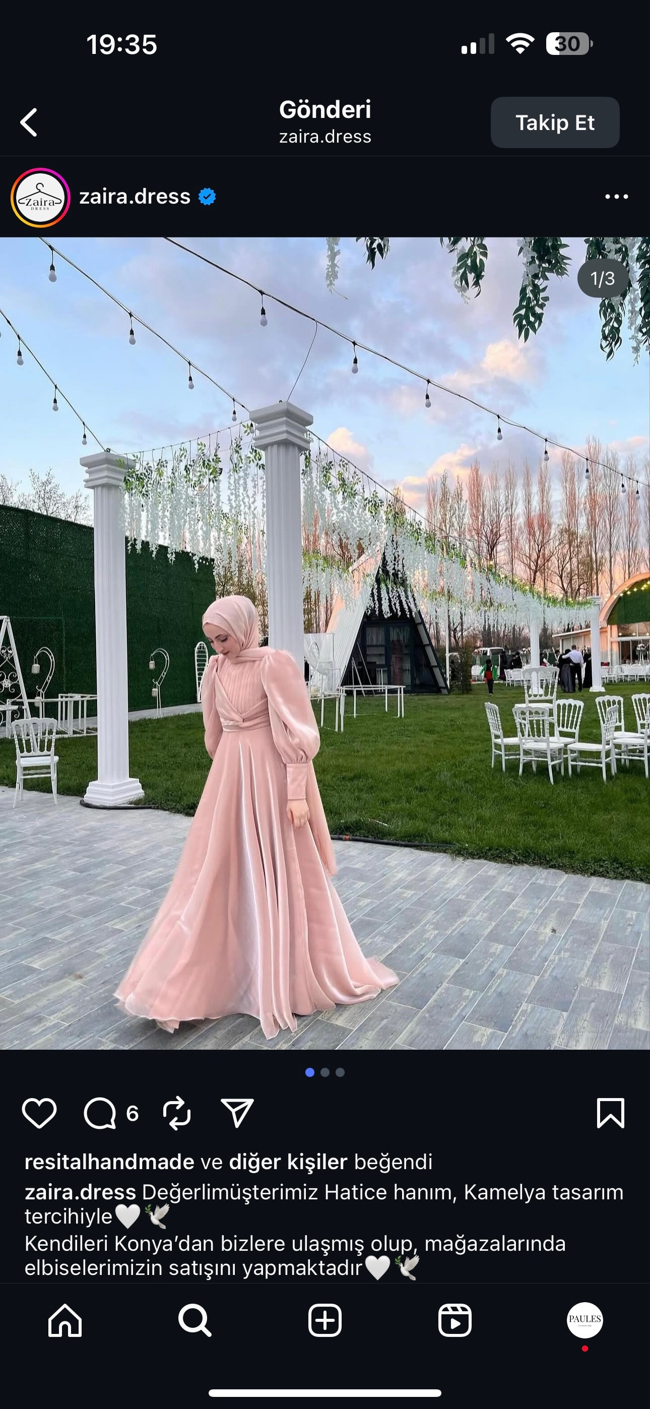 clara pembe ikinci el satılık