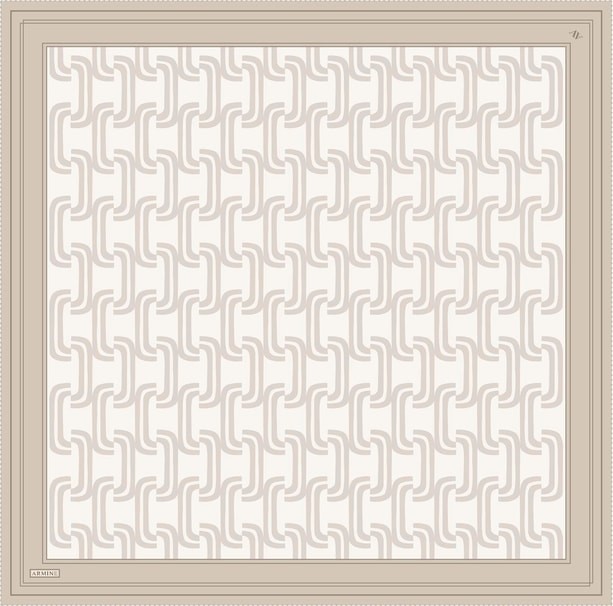 Armine - 2025 İlkbahar Yaz Twill İpek Eşarp 9343D