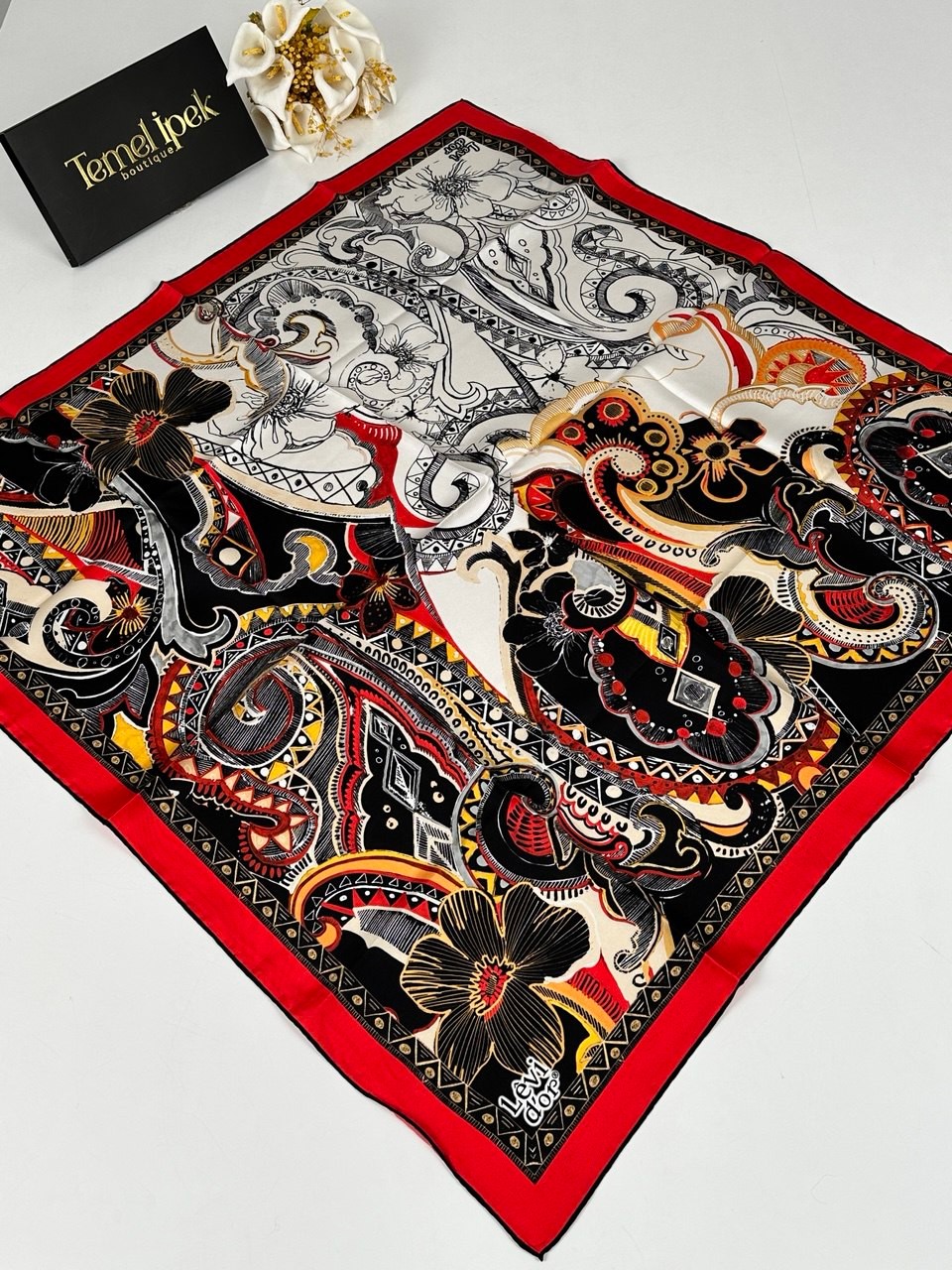 Levidor - Twill İpek Eşarp