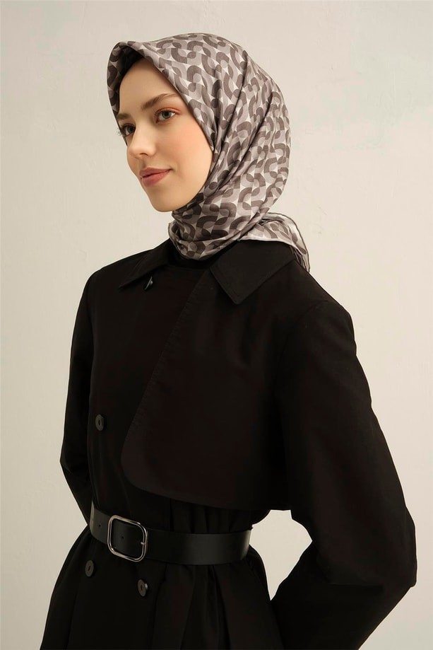 Armine - 2025 İlkbahar Yaz Twill İpek Eşarp 9321D