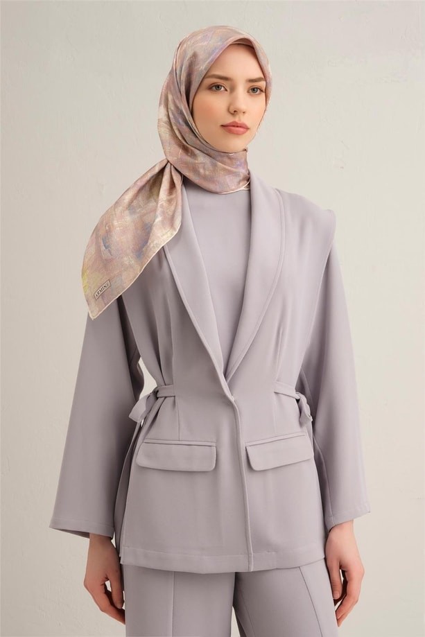 Armine - 2025 İlkbahar Yaz Sura İpek Eşarp 9339D
