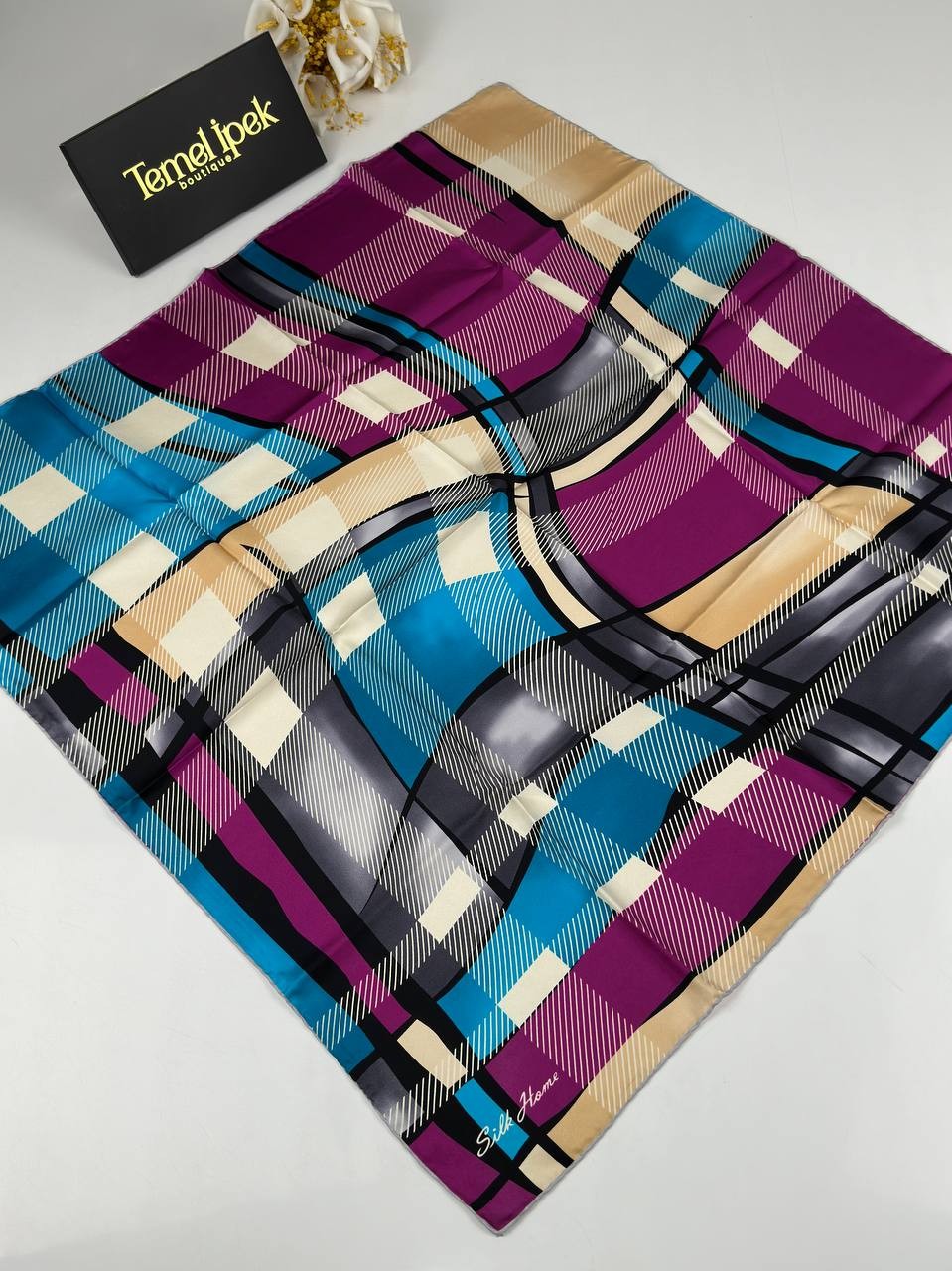 Silk Home - Twill İpek Eşarp