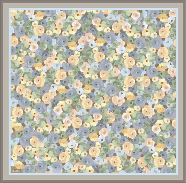 Armine - 2025 İlkbahar Yaz Sura İpek Eşarp 9300D