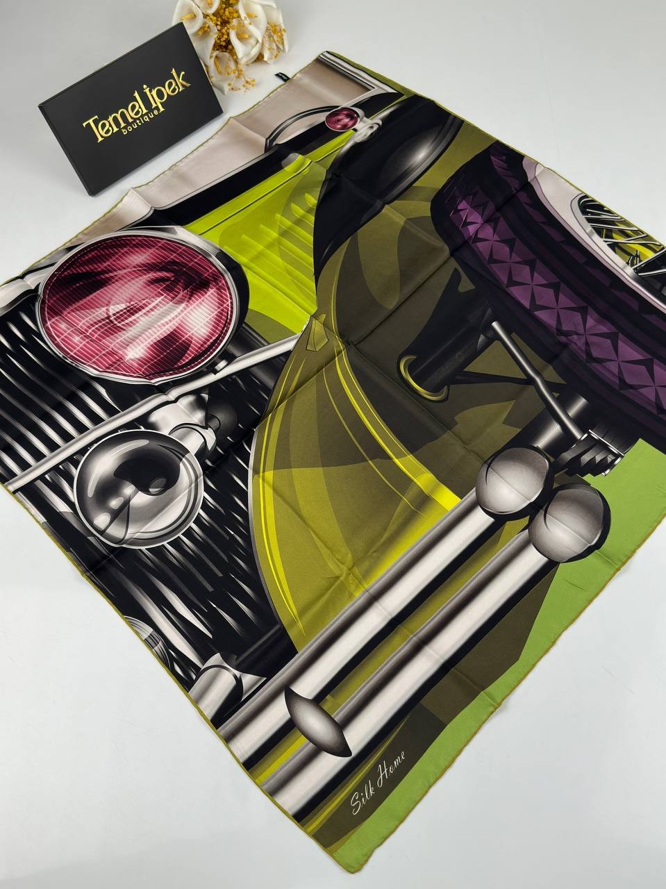 Silk Home - Twill İpek Eşarp