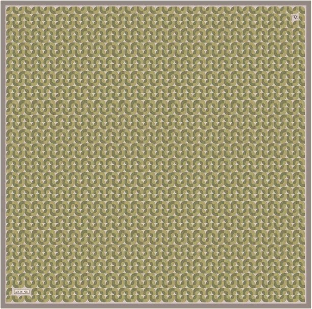 Armine - 2025 İlkbahar Yaz Twill İpek Eşarp 9321D - 36