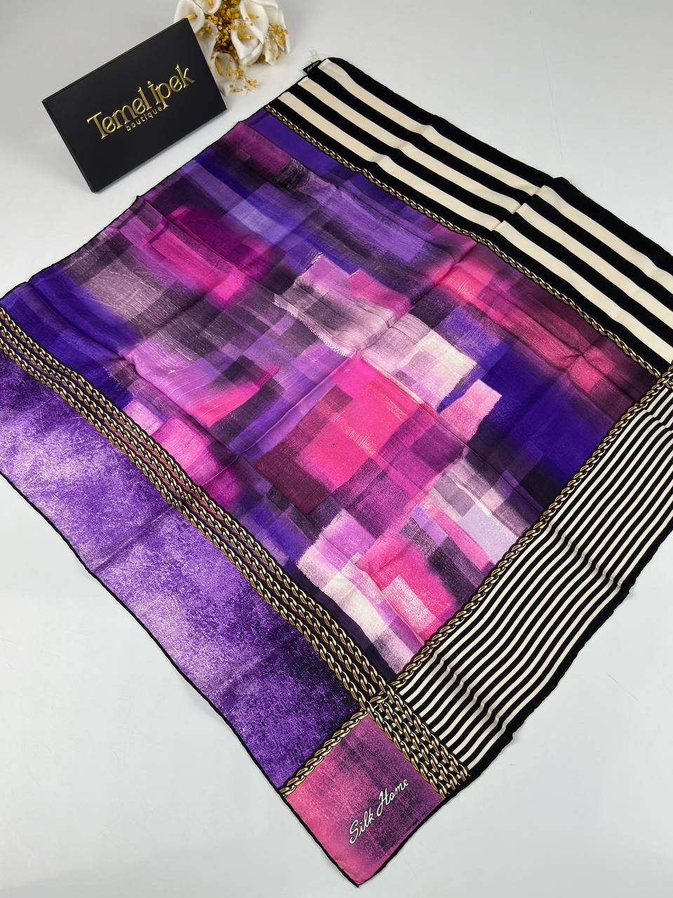 Silk Home - Twill İpek Eşarp