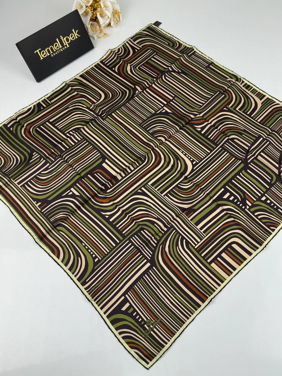 Silk Home - Twill İpek Eşarp 11417