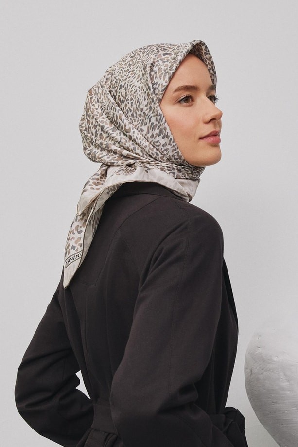 Armine - 2025 İlkbahar Yaz Sura İpek Eşarp 9352D