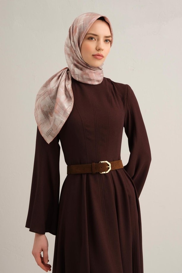 Armine - 2025 İlkbahar Yaz Sura İpek Eşarp 9339D - 82
