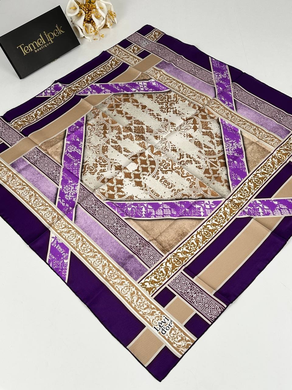 Levidor - Twill İpek Eşarp