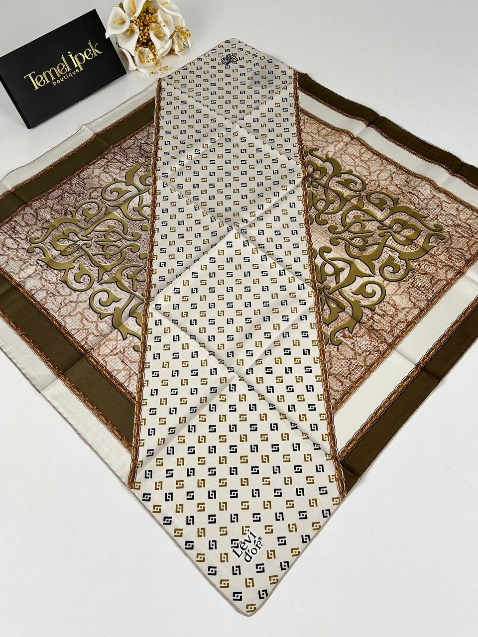 Levidor - Twill İpek Eşarp - 6