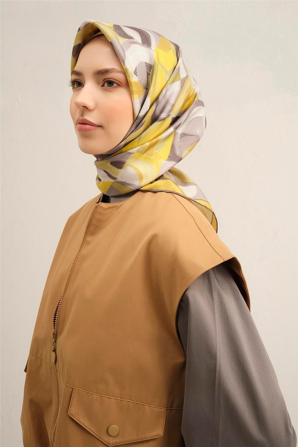 Armine - 2025 İlkbahar Yaz Sura İpek Eşarp 9329D