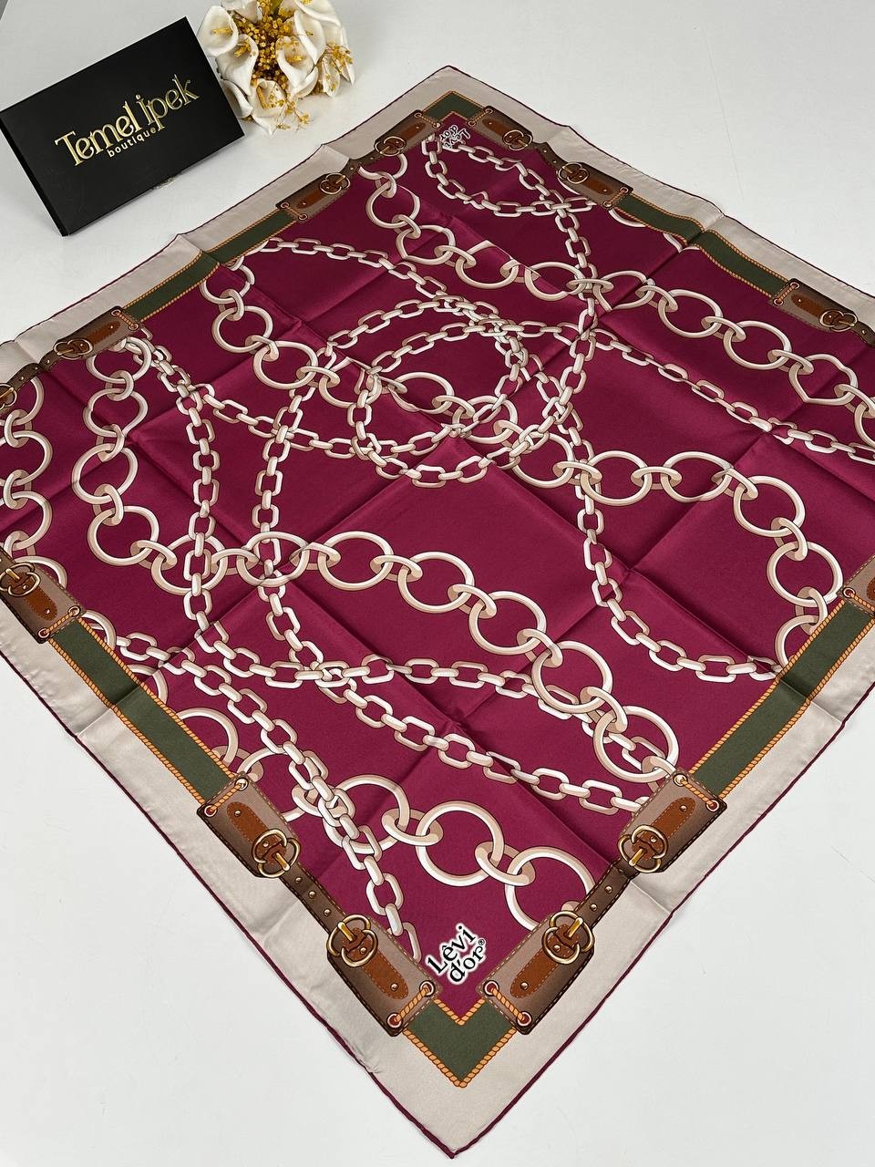 Levidor - Twill İpek Eşarp
