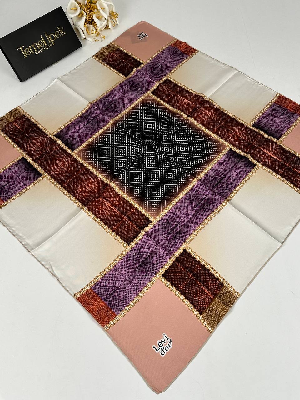 Levidor - Twill İpek Eşarp