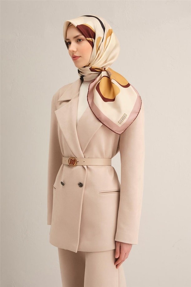 Armine - 2025 İlkbahar Yaz Sura İpek Eşarp 9317D