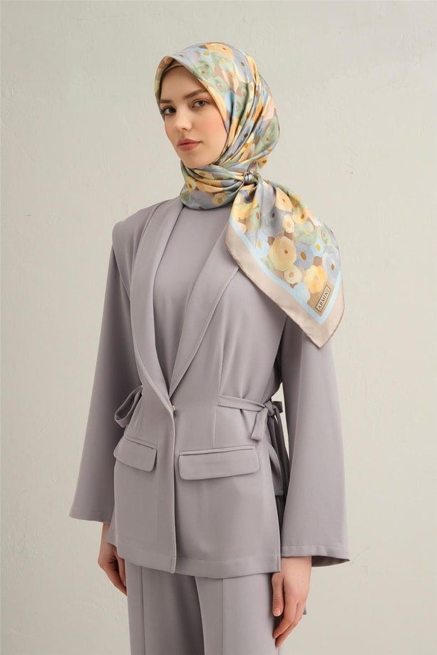 Armine - 2025 İlkbahar Yaz Sura İpek Eşarp 9300D