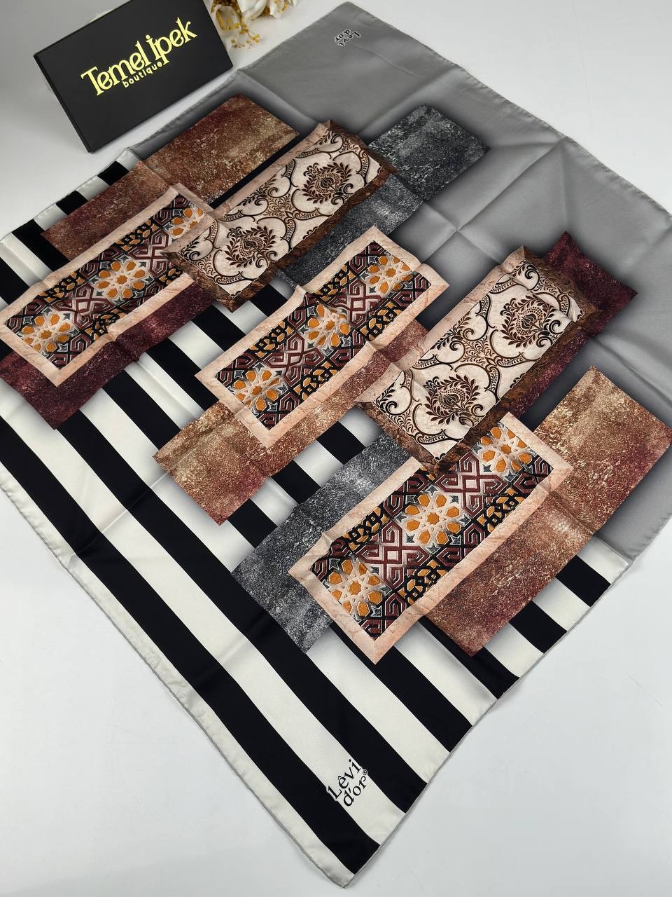 Levidor - Twill İpek Eşarp