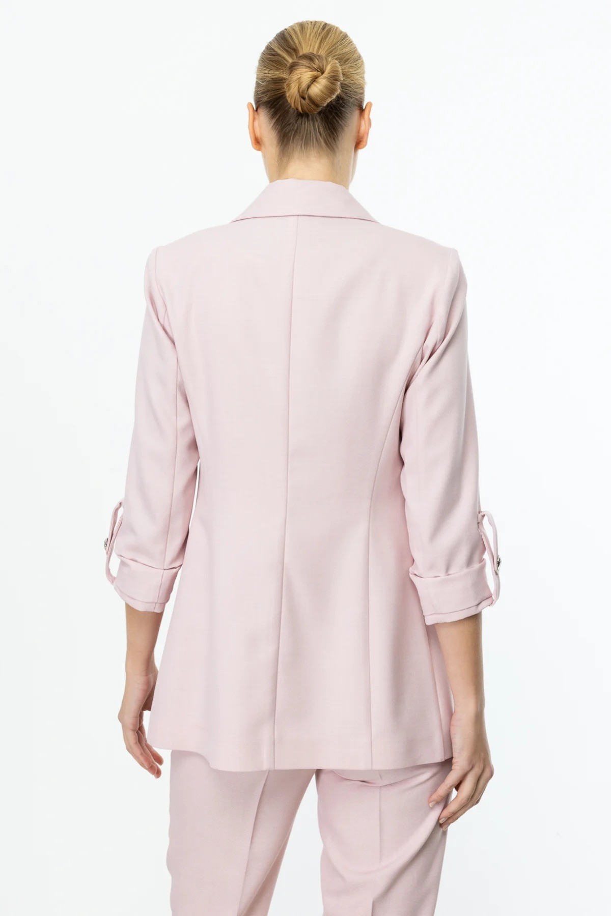 Ekol - Kolu Apoletli Torba Cepli Blazer Ceket
