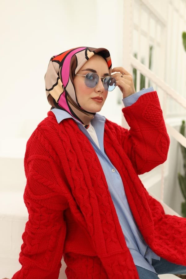 Silk Home - Twill İpek Eşarp 11411