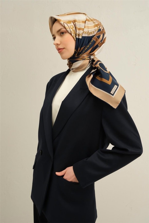Armine - 2025 İlkbahar Yaz Sura İpek Eşarp 9315D