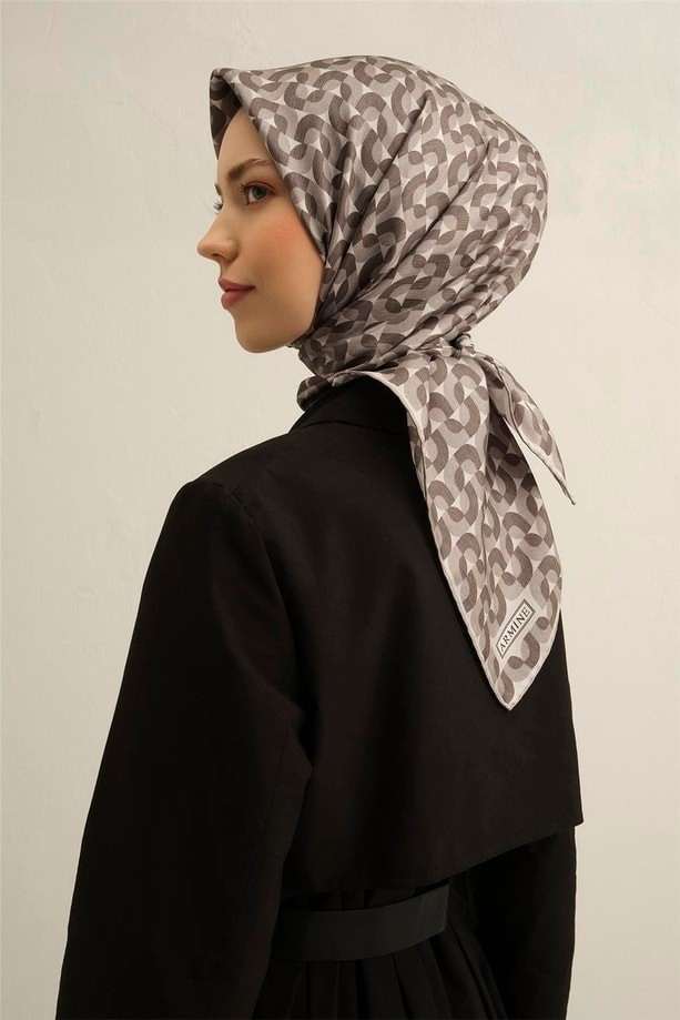 Armine - 2025 İlkbahar Yaz Twill İpek Eşarp 9321D