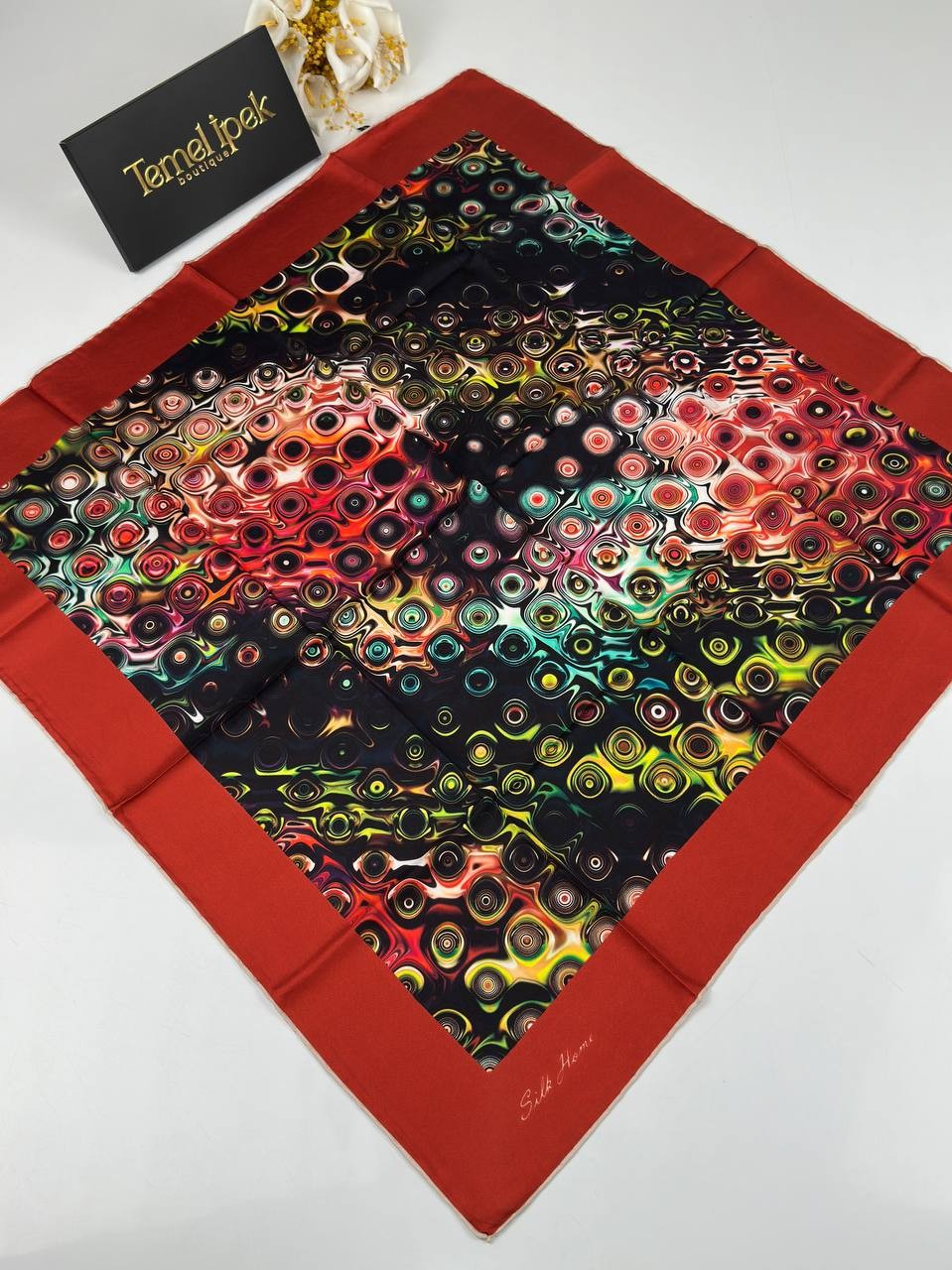 Silk Home - Twill İpek Eşarp