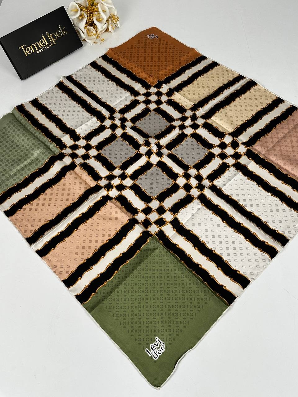 Levidor - Twill İpek Eşarp