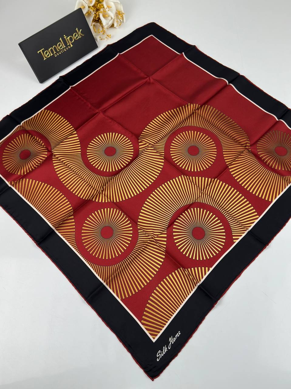 Silk Home - Twill İpek Eşarp