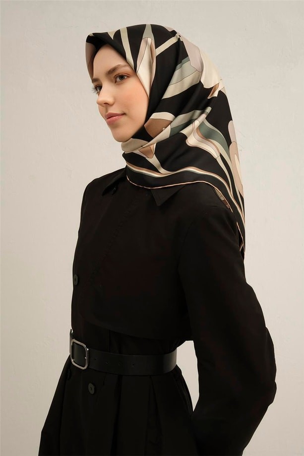 Armine - 2025 İlkbahar Yaz Sura İpek Eşarp 9302D