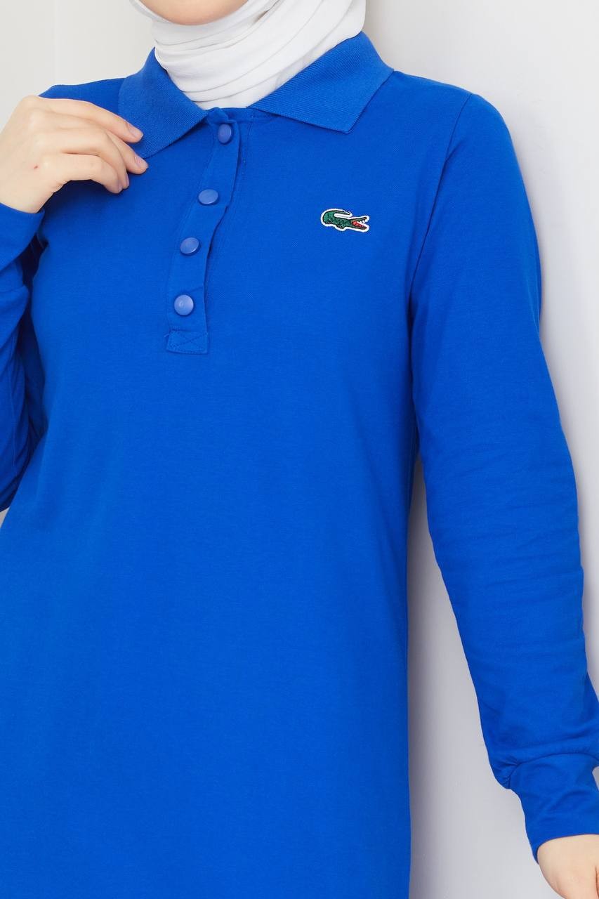 Ayşe Akay - Lacoste Tunik - Saks