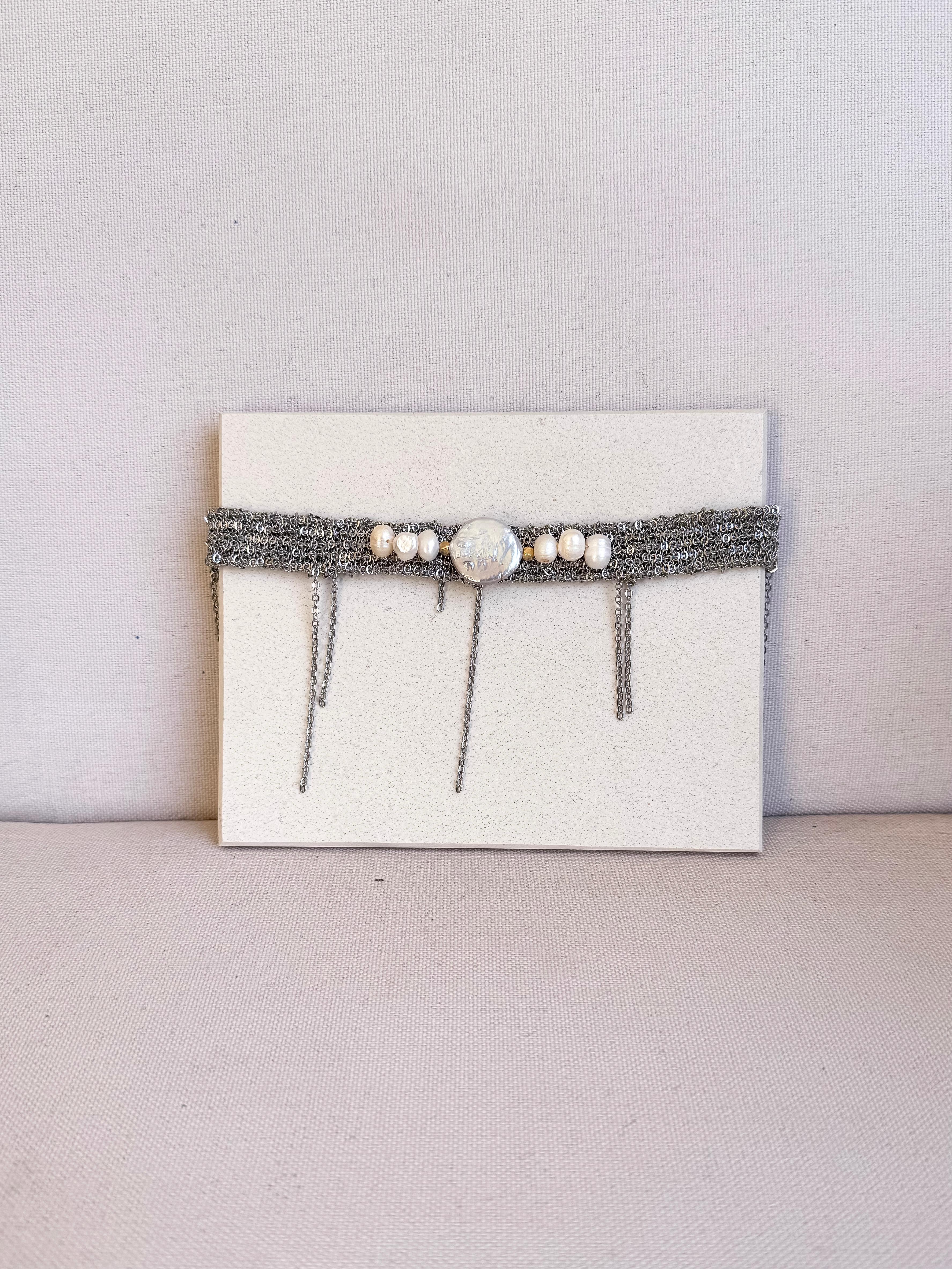 Artemis Silver Choker Kolye