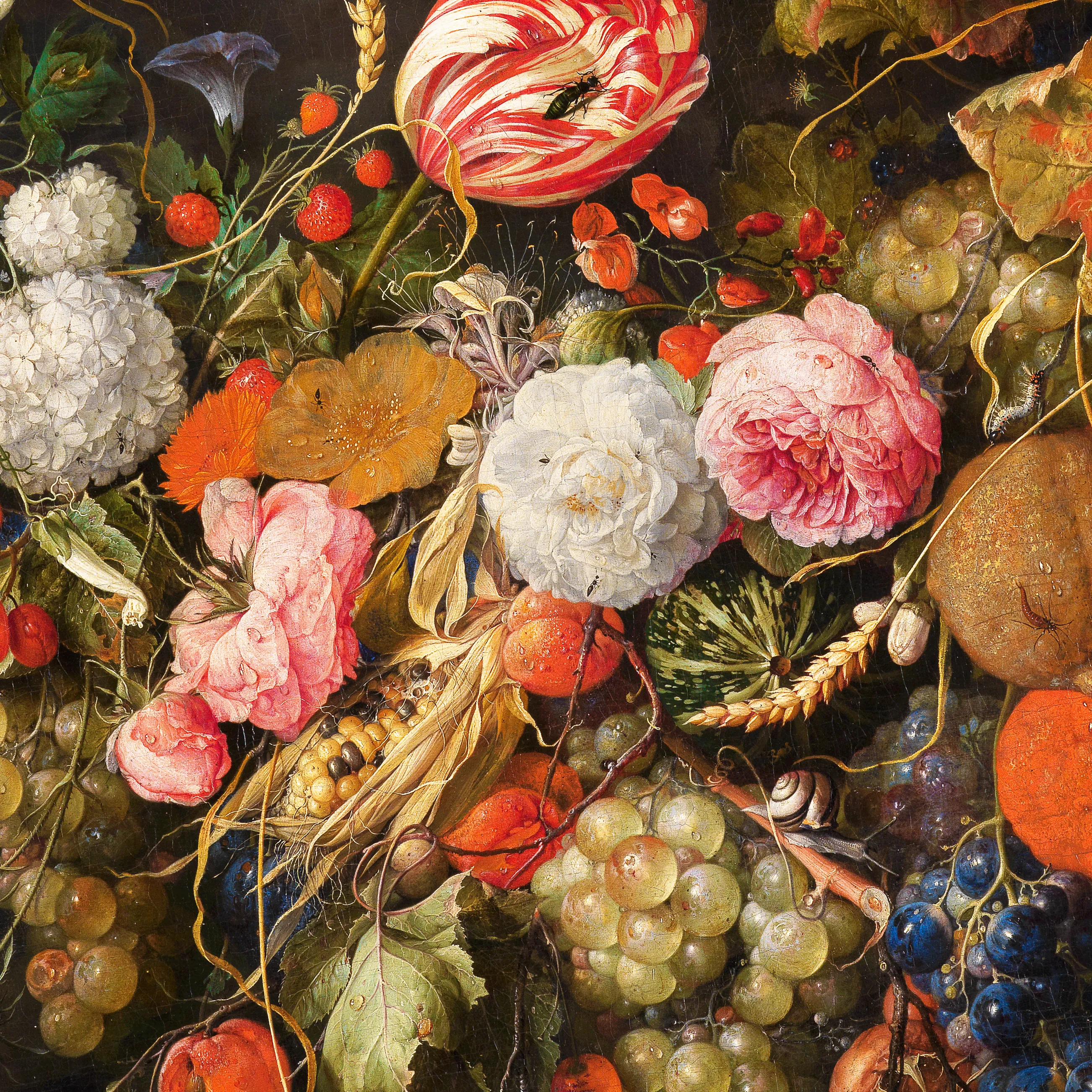 Meyve ve Çiçekler - Jan Davidsz de Heem