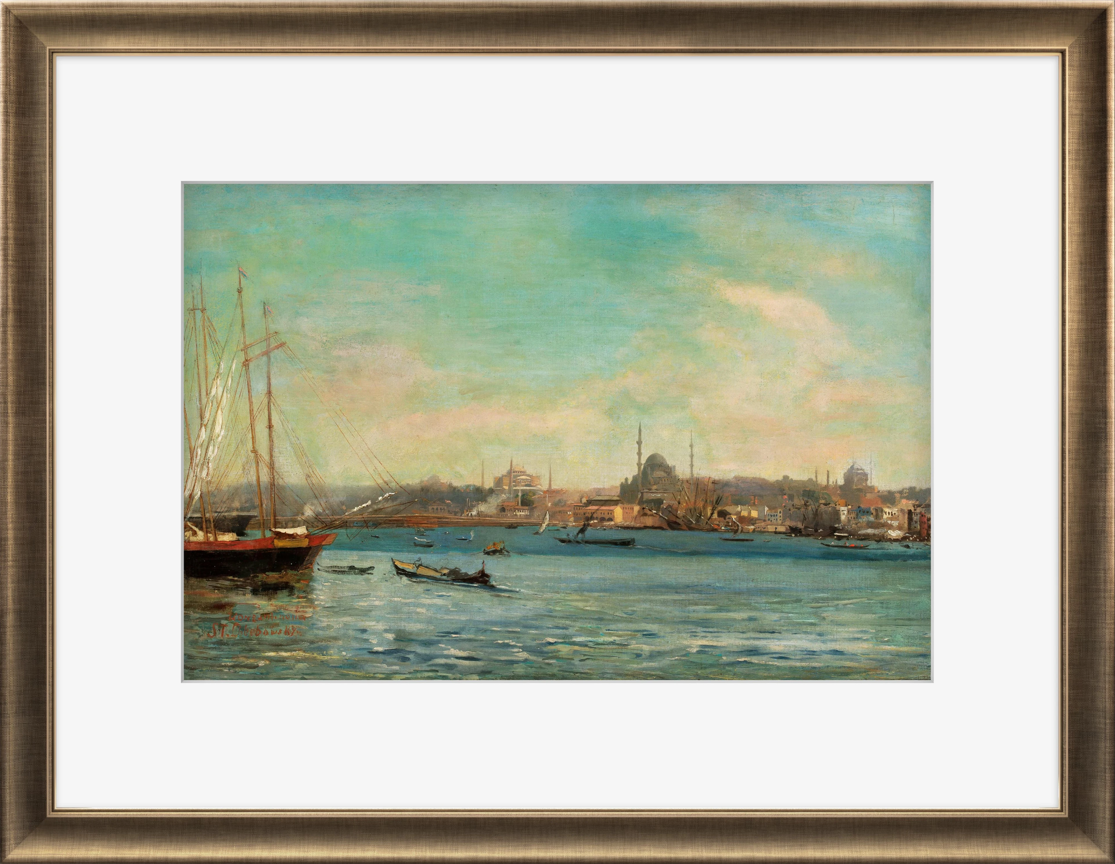 İstanbul Panoraması - Stanislaw Chlebowski