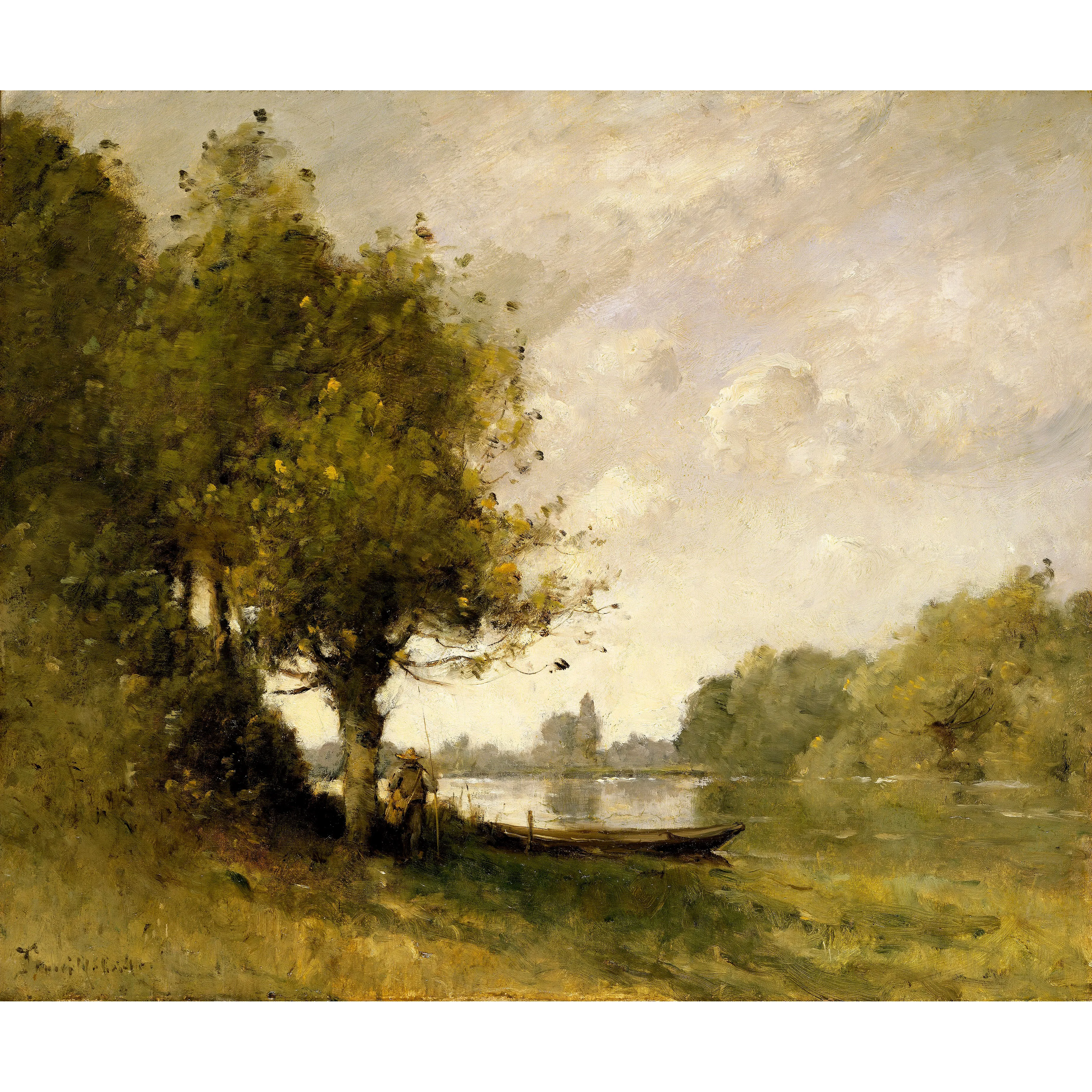 Nangis'deki Göl - Paul-Désiré Trouillebert