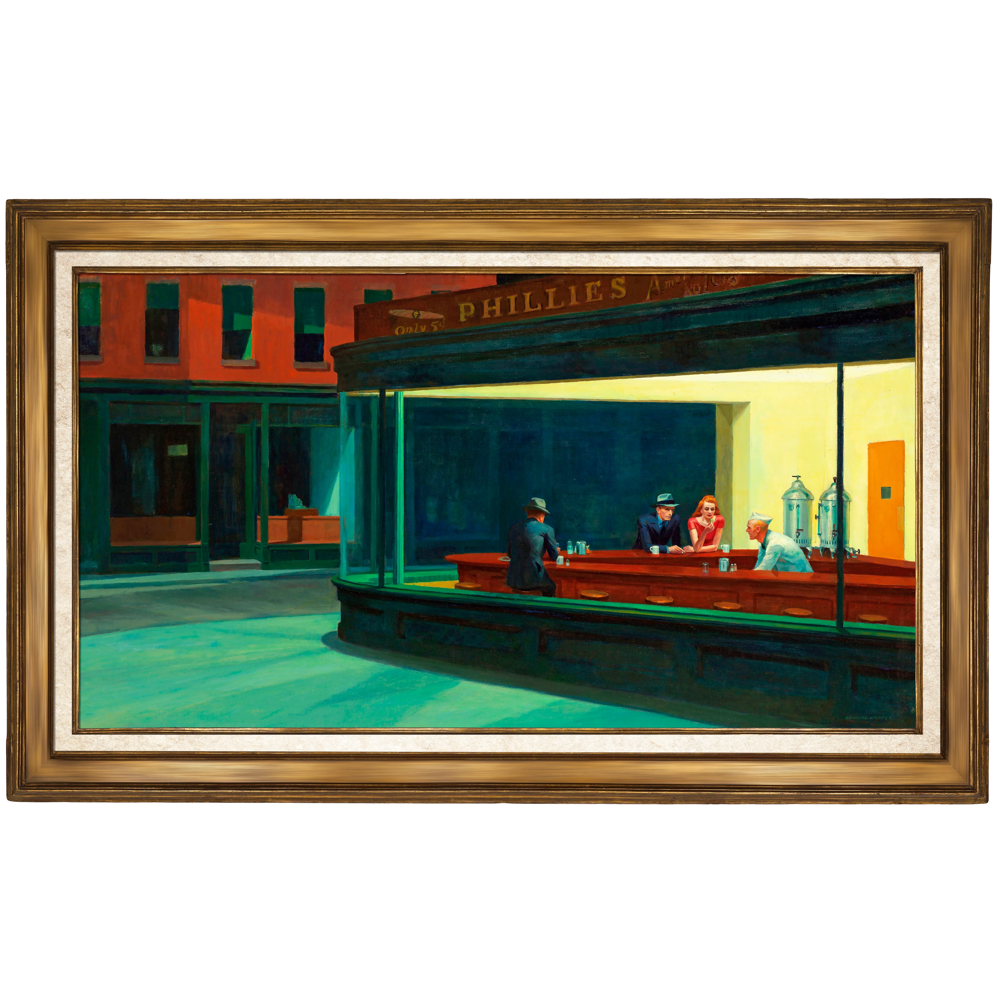 Gece Kuşları - Edward Hopper