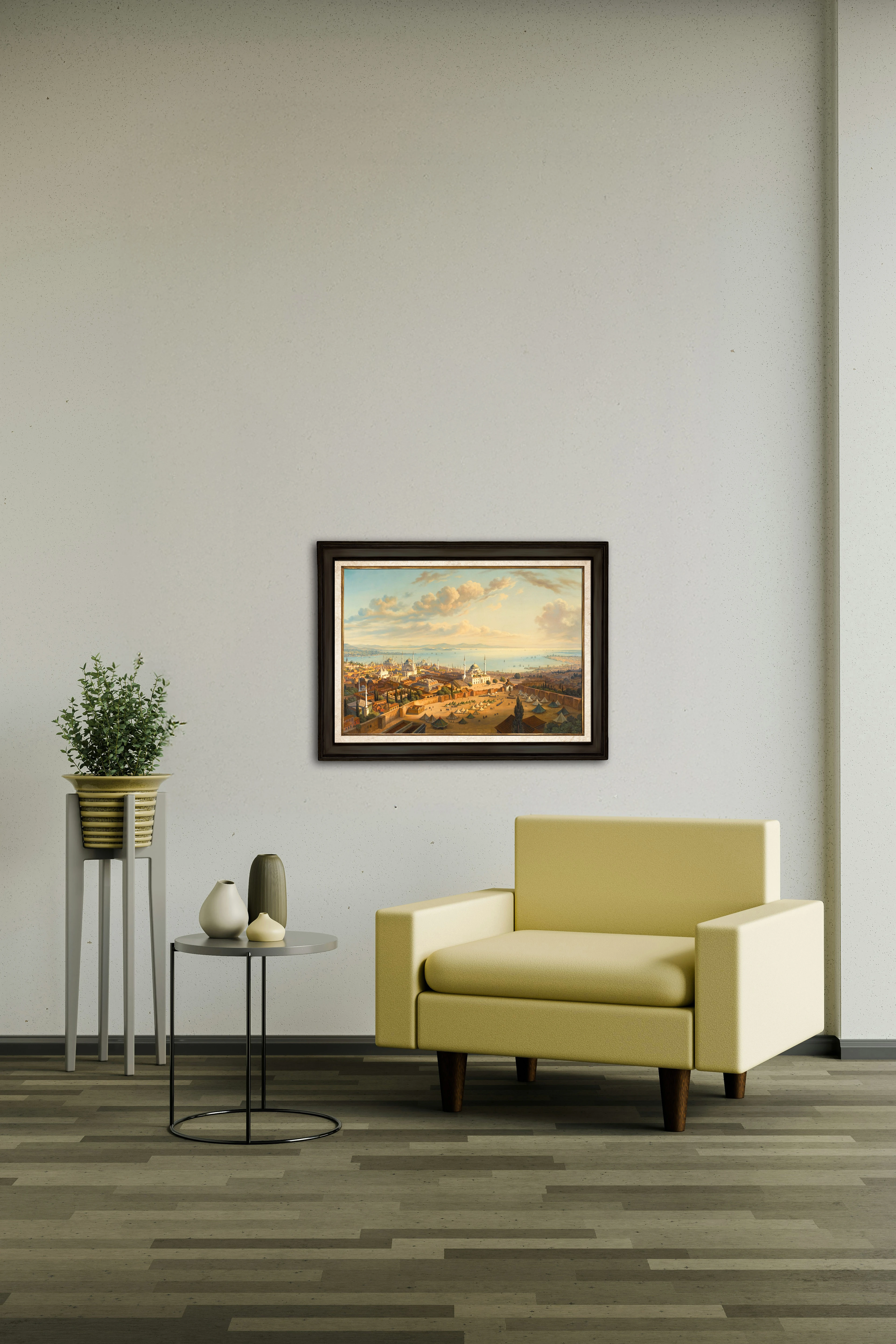 Yangın Kulesi'nden İstanbul'a Bakış - Hubert Sattler