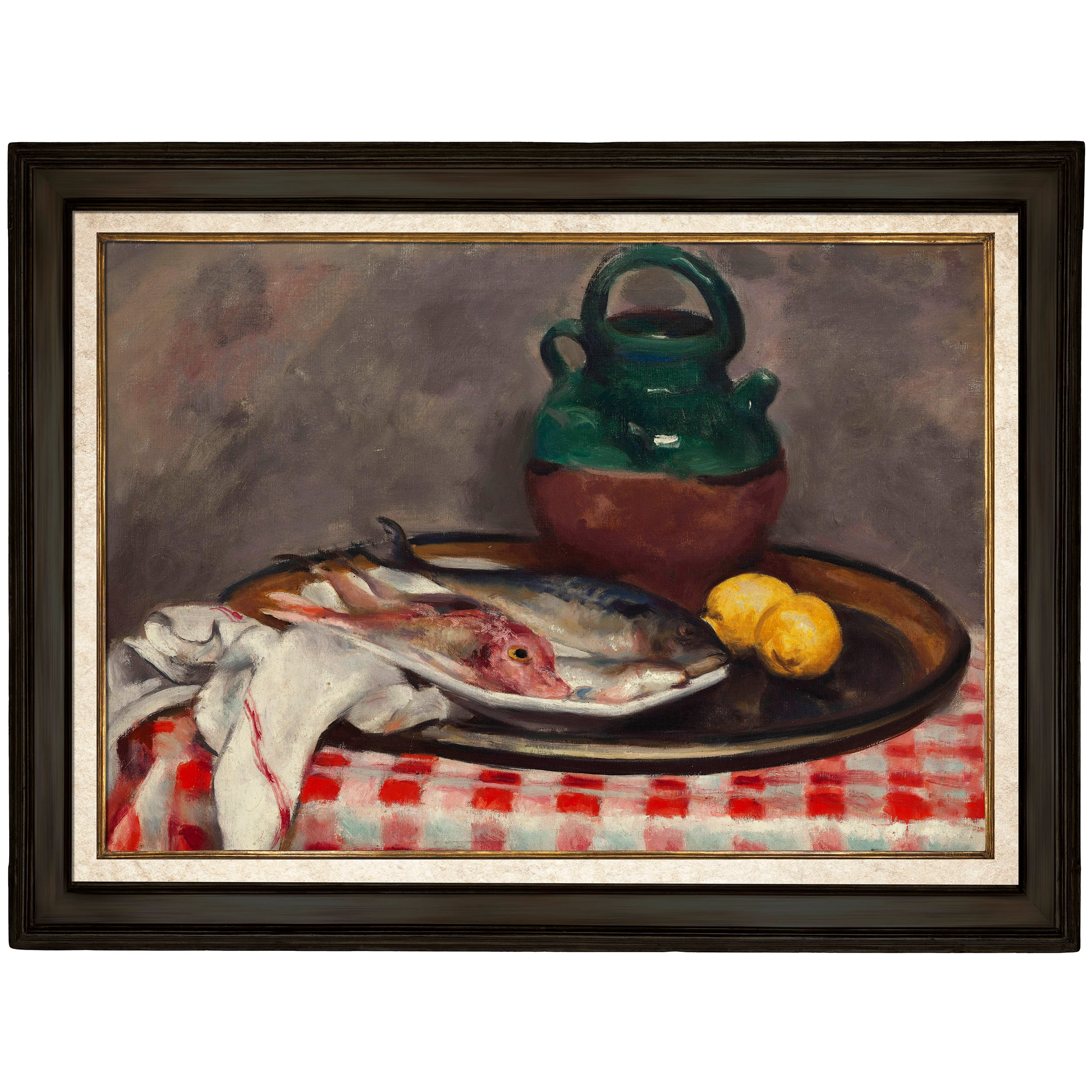 Balıklı Natürmort - Wojciech Weiss