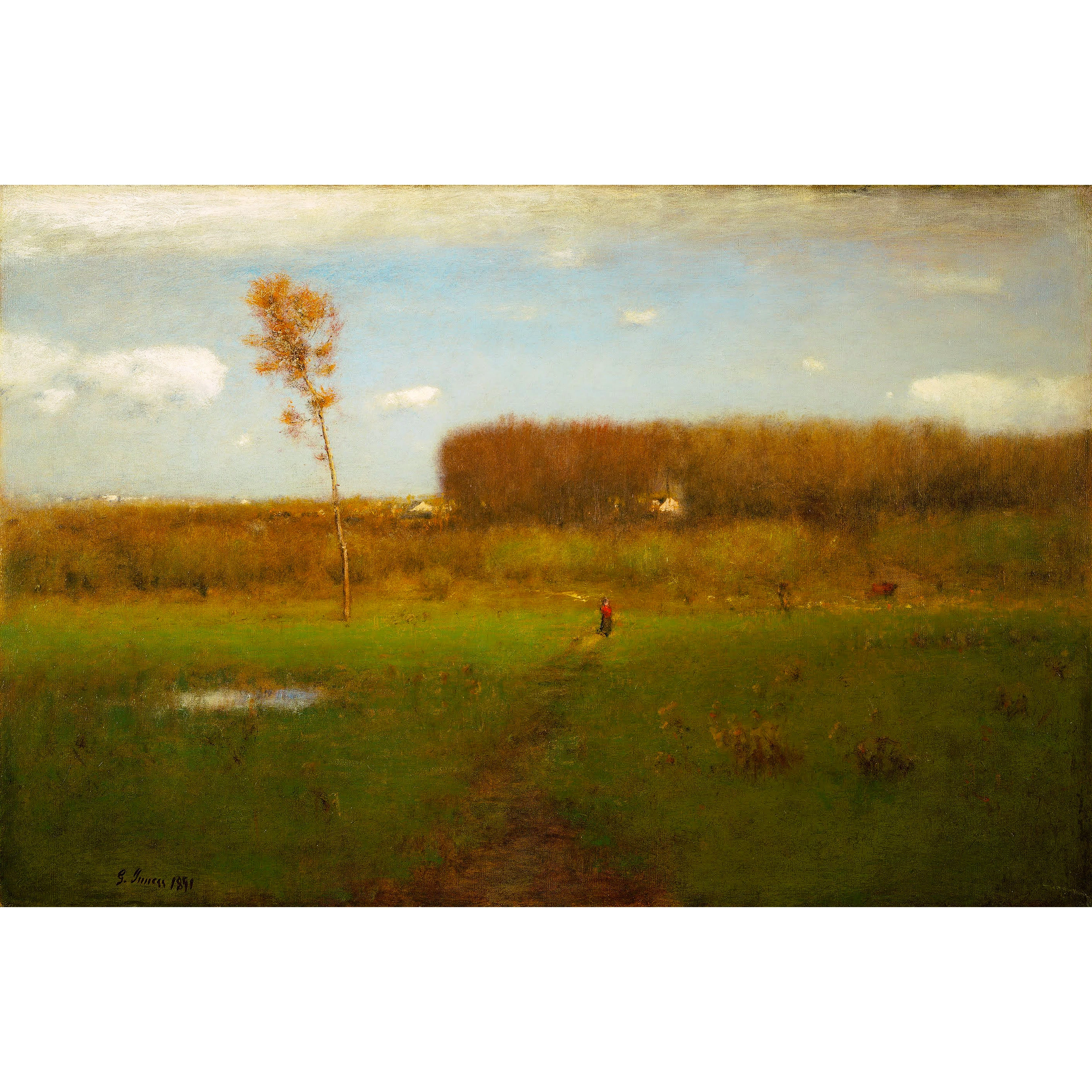 Ekimde Öğle - George Inness