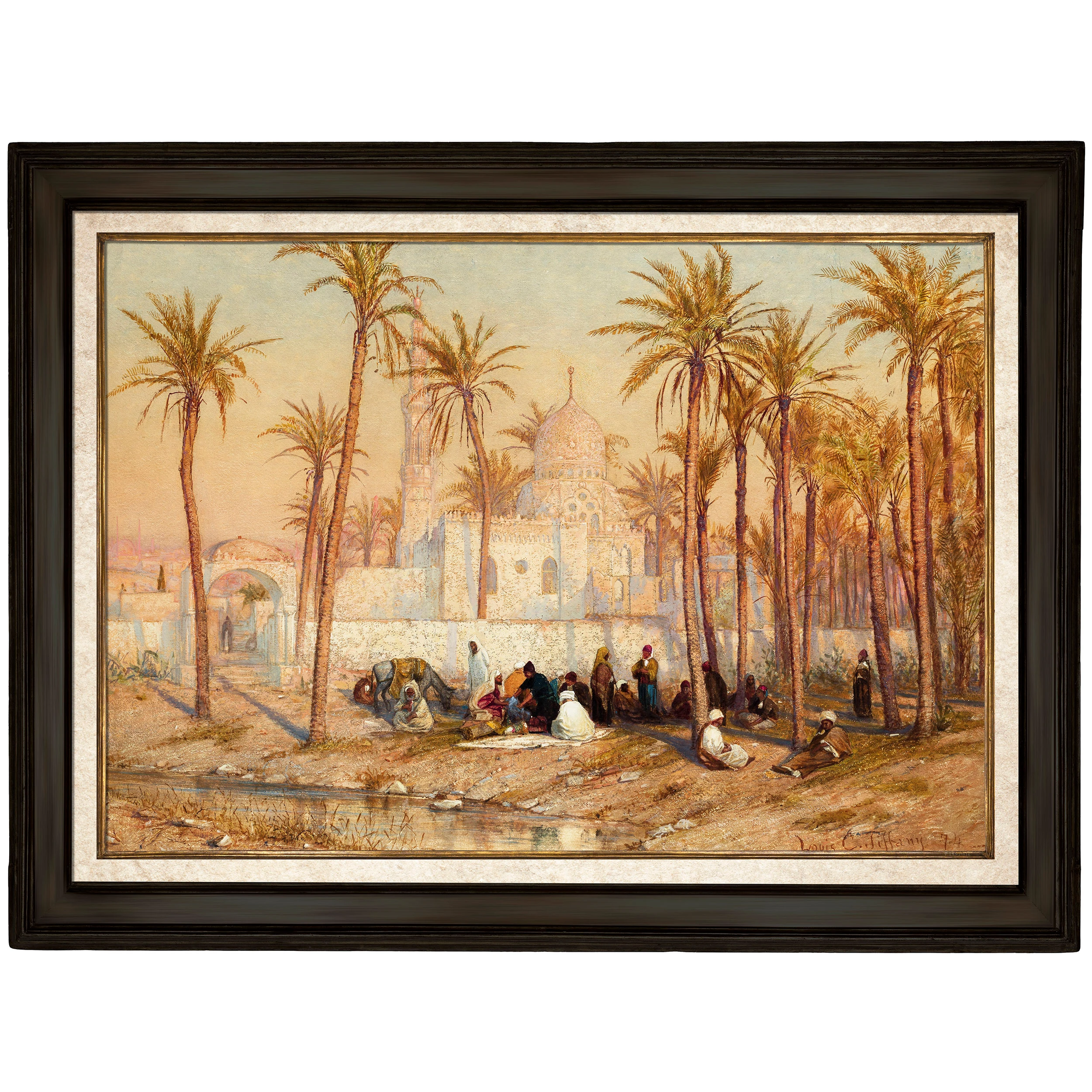 Oryantal Manzara - Louis Comfort Tiffany