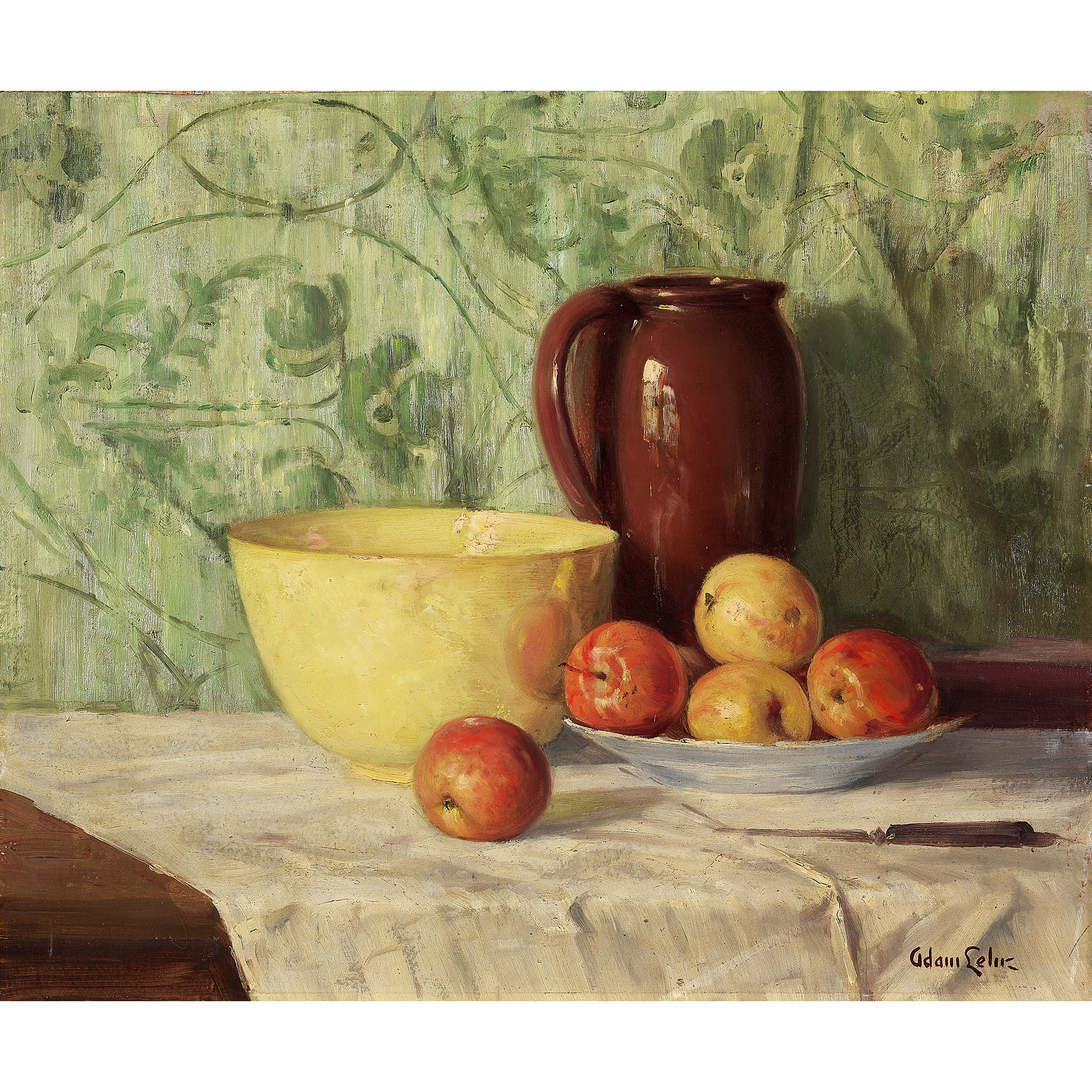 Meyveli Natürmort - Adam Lehr