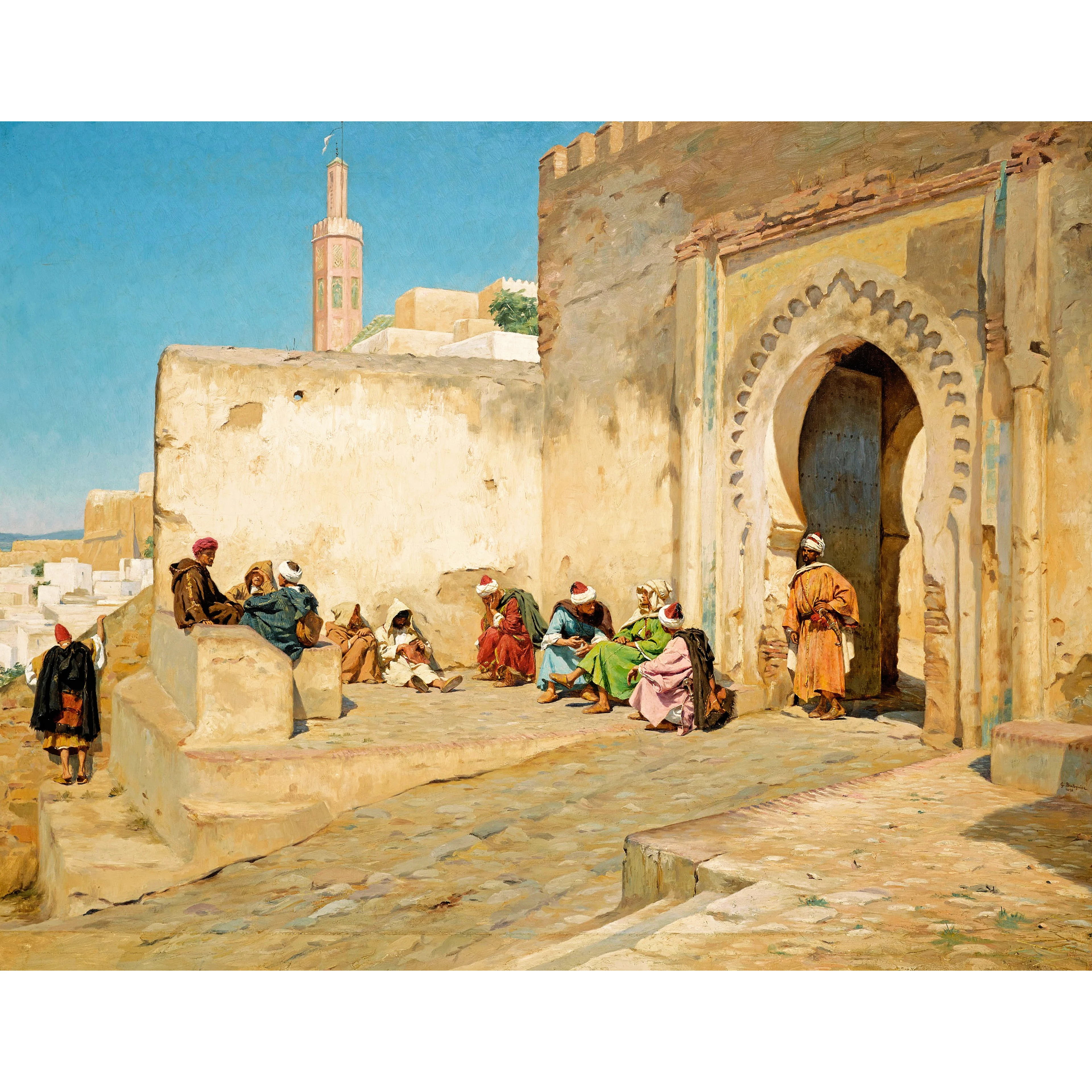 Kasbah Kapısı, Tanca - Georges Bretegnier
