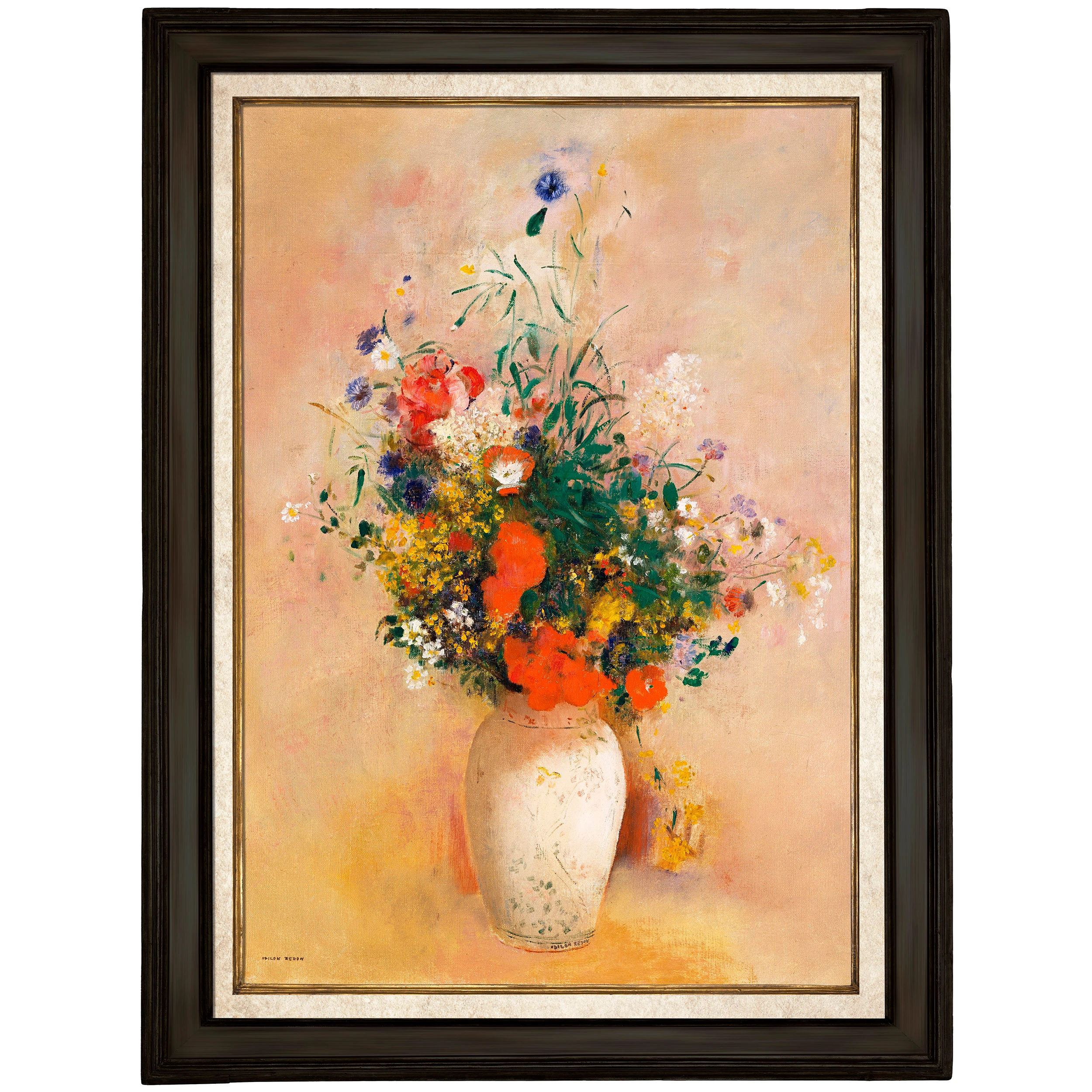 Vazoda Çiçekler - Odilon Redon